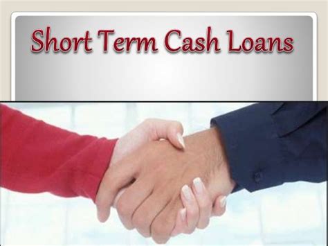 Short Term Money Loans